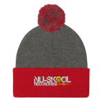 Pom Pom Knit Cap