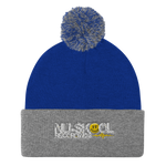 Pom Pom Knit Cap